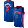 Cade Cunningham Detroit Pistons Unisex Swingman Jersey - Icon Edition - Blue, Limited Replica Fan Edition