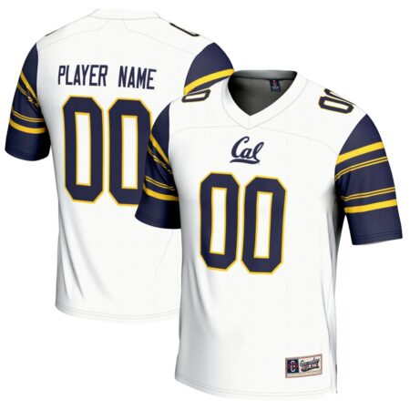 Cal Bears GameDay Greats NIL Pick-A-Player Football Jersey – White, Limited Replica Fan Edition