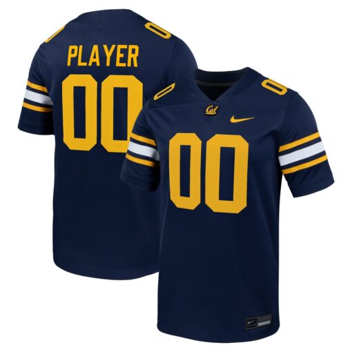 Cal Bears Nike NIL Pick-A-Player Football Game Jersey – Navy, Limited Replica Fan Edition