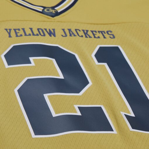Calvin Johnson Georgia Tech Yellow Jackets Mitchell & Ness 2006 College Vault Legacy Jersey – Gold, Limited Replica Fan Edition