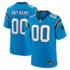 Carolina Panthers Alternate Custom Game Jersey - Blue, Limited Replica Fan Edition