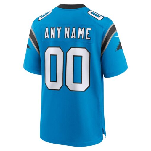 Carolina Panthers  Alternate Custom Game Jersey – Blue, Limited Replica Fan Edition