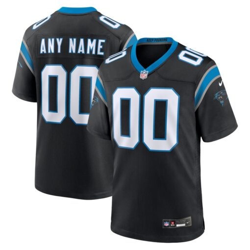 Carolina Panthers  Custom Game Jersey – Black, Limited Replica Fan Edition