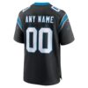 Carolina Panthers Custom Game Jersey - Black, Limited Replica Fan Edition