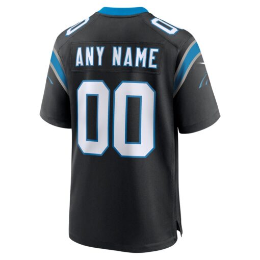 Carolina Panthers  Custom Game Jersey – Black, Limited Replica Fan Edition