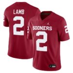 CeeDee Lamb Oklahoma Sooners Jordan Brand Alumni Player Game Jersey - Crimson, Limited Replica Fan Edition