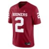 CeeDee Lamb Oklahoma Sooners Jordan Brand Alumni Player Game Jersey - Crimson, Limited Replica Fan Edition
