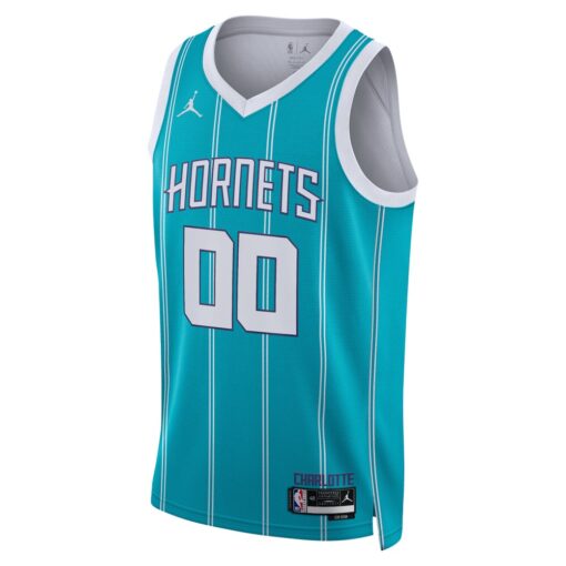 Charlotte Hornets Jordan Brand Unisex Swingman Custom Jersey Teal – Icon Edition, Limited Replica Fan Edition