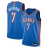 Chet Holmgren Oklahoma City Thunder Unisex 2025 NBA Finals Swingman Jersey - Icon Edition - Blue, Limited Replica Fan Edition