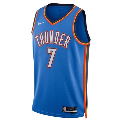 Chet Holmgren Oklahoma City Thunder Unisex 2025 NBA Finals Swingman Jersey – Icon Edition – Blue, Limited Replica Fan Edition