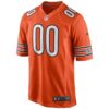 Chicago Bears Alternate Custom Game Jersey - Orange, Limited Replica Fan Edition