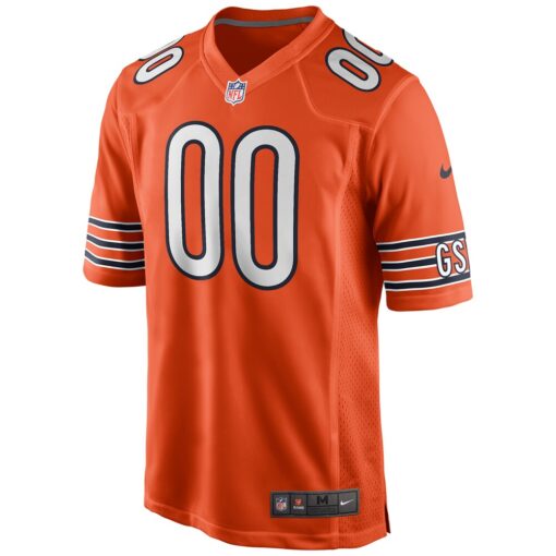 Chicago Bears  Alternate Custom Game Jersey – Orange, Limited Replica Fan Edition