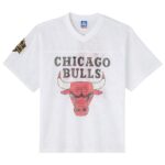 Chicago Bulls OVO x NBA Mesh Football Fashion Jersey - White, Limited Replica Fan Edition