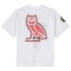 Chicago Bulls OVO x NBA Mesh Football Fashion Jersey - White, Limited Replica Fan Edition