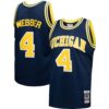 Chris Webber Michigan Wolverines Mitchell & Ness 1991, Limited Replica Fan Edition