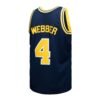 Chris Webber Michigan Wolverines Mitchell & Ness 1991, Limited Replica Fan Edition