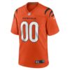 Cincinnati Bengals Alternate Game Custom Jersey - Orange, Limited Replica Fan Edition