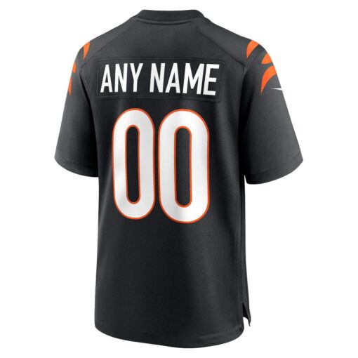 Cincinnati Bengals  Game Custom Jersey – Black, Limited Replica Fan Edition