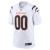 Cincinnati Bengals Game Custom Jersey - White, Limited Replica Fan Edition