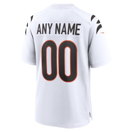 Cincinnati Bengals  Game Custom Jersey – White, Limited Replica Fan Edition