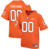 Clemson Tigers Youth Custom Game Jersey - Orange, Limited Replica Fan Edition