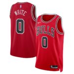 Coby White Chicago Bulls Unisex Swingman Jersey - Icon Edition - Red, Limited Replica Fan Edition