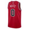 Coby White Chicago Bulls Unisex Swingman Jersey - Icon Edition - Red, Limited Replica Fan Edition
