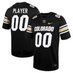 Colorado Buffaloes Nike NIL Pick-A-Player Football Game Jersey - Black, Limited Replica Fan Edition