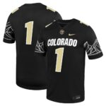 Colorado Buffaloes Nike Untouchable Game Jersey - Black, Limited Replica Fan Edition