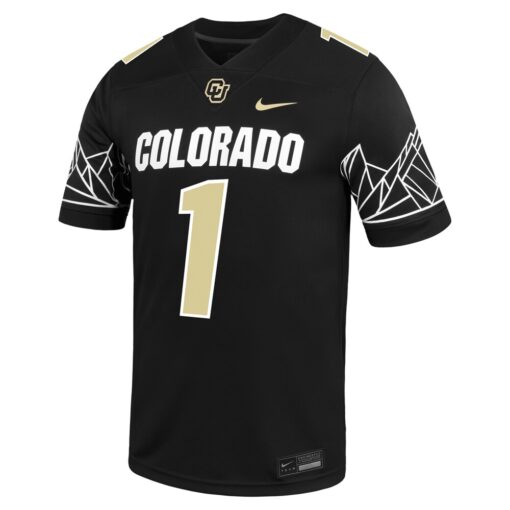 Colorado Buffaloes Nike Untouchable Game Jersey – Black, Limited Replica Fan Edition