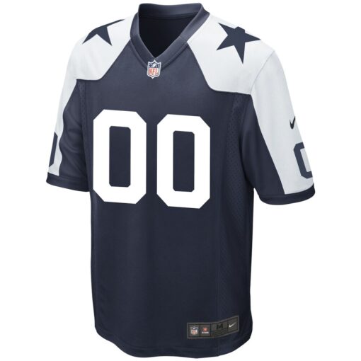 Dallas Cowboys  Alternate Custom Game Jersey – Navy, Limited Replica Fan Edition