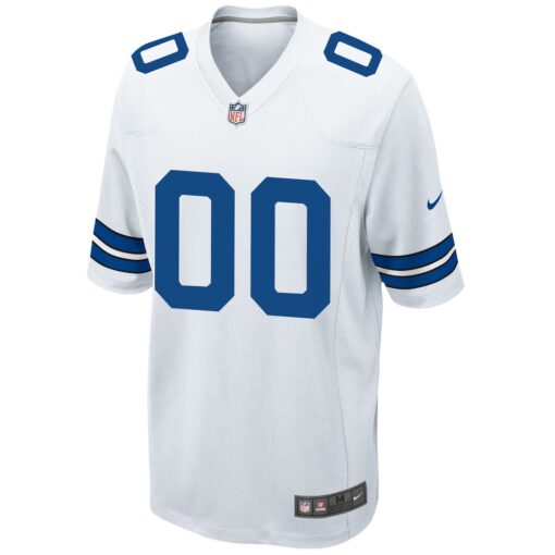 Dallas Cowboys  Custom Game Jersey – White, Limited Replica Fan Edition