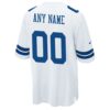 Dallas Cowboys Custom Game Jersey - White, Limited Replica Fan Edition