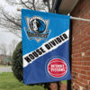 Dallas vs Detroit House Divided Flag, NBA House Divided Flag 1 Dallas vs Detroit House Divided Flag, NBA House Divided Flag
