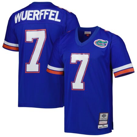 Danny Wuerffel Florida Gators Mitchell & Ness 1996 Legacy Jersey – Royal, Limited Replica Fan Edition