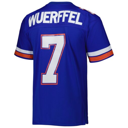 Danny Wuerffel Florida Gators Mitchell & Ness 1996 Legacy Jersey – Royal, Limited Replica Fan Edition