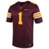 Darius Taylor Minnesota Golden Gophers Nike Home Mens NIL Football Game Jersey - Maroon, Limited Replica Fan Edition