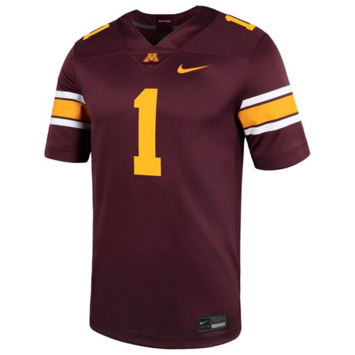 Darius Taylor Minnesota Golden Gophers Nike Home Mens NIL Football Game Jersey – Maroon, Limited Replica Fan Edition