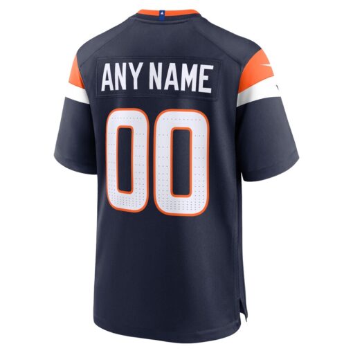 Denver Broncos  Alternate Mile High Collection Custom Game Jersey – Navy, Limited Replica Fan Edition