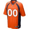 Denver Broncos Custom Game Jersey - Orange, Limited Replica Fan Edition