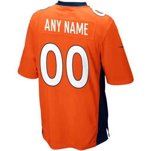Denver Broncos  Custom Game Jersey – Orange, Limited Replica Fan Edition