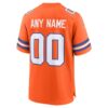 Denver Broncos Mile High Collection 1977 Throwback Custom Game Jersey - Orange, Limited Replica Fan Edition