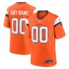 Denver Broncos Mile High Collection Custom Game Jersey - Orange, Limited Replica Fan Edition