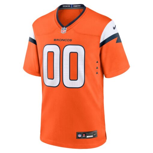 Denver Broncos  Mile High Collection Custom Game Jersey – Orange, Limited Replica Fan Edition