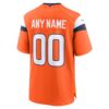 Denver Broncos Mile High Collection Custom Game Jersey - Orange, Limited Replica Fan Edition