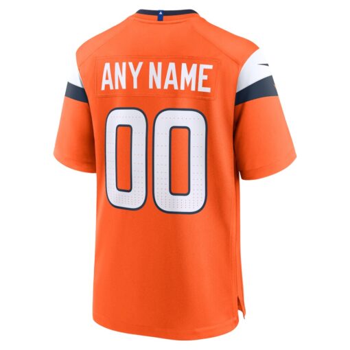 Denver Broncos  Mile High Collection Custom Game Jersey – Orange, Limited Replica Fan Edition