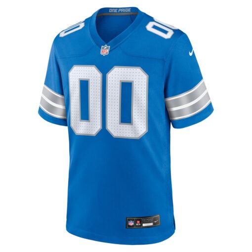 Detroit Lions  Custom Game Jersey – Blue, Limited Replica Fan Edition
