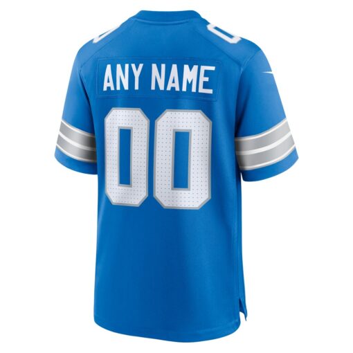 Detroit Lions  Custom Game Jersey – Blue, Limited Replica Fan Edition