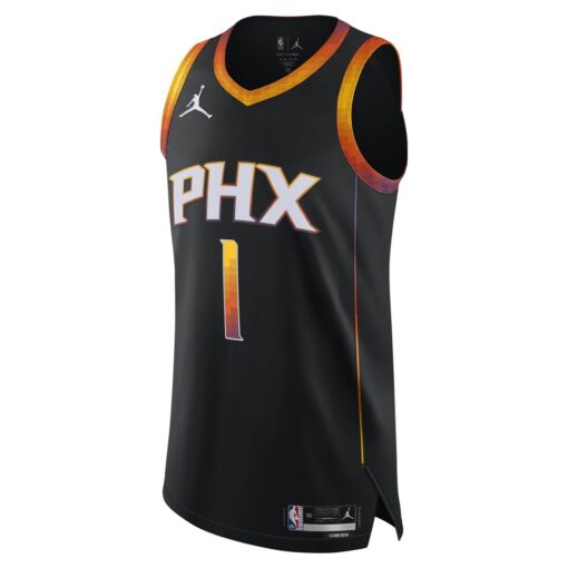Devin Booker Phoenix Suns Jordan Brand Authentic Player Jersey – Statement Edition – Black, Limited Replica Fan Edition
