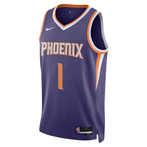 Devin Booker Phoenix Suns Unisex Swingman Jersey – Icon Edition – Purple, Limited Replica Fan Edition